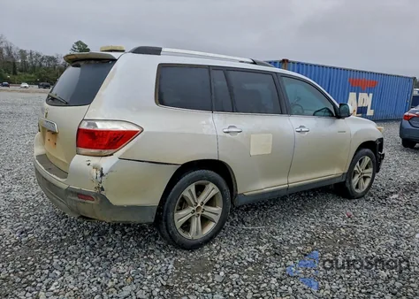 2012 Toyota Highlander Limited from USA, damaged, VIN 5TDYK3EHXCS081698